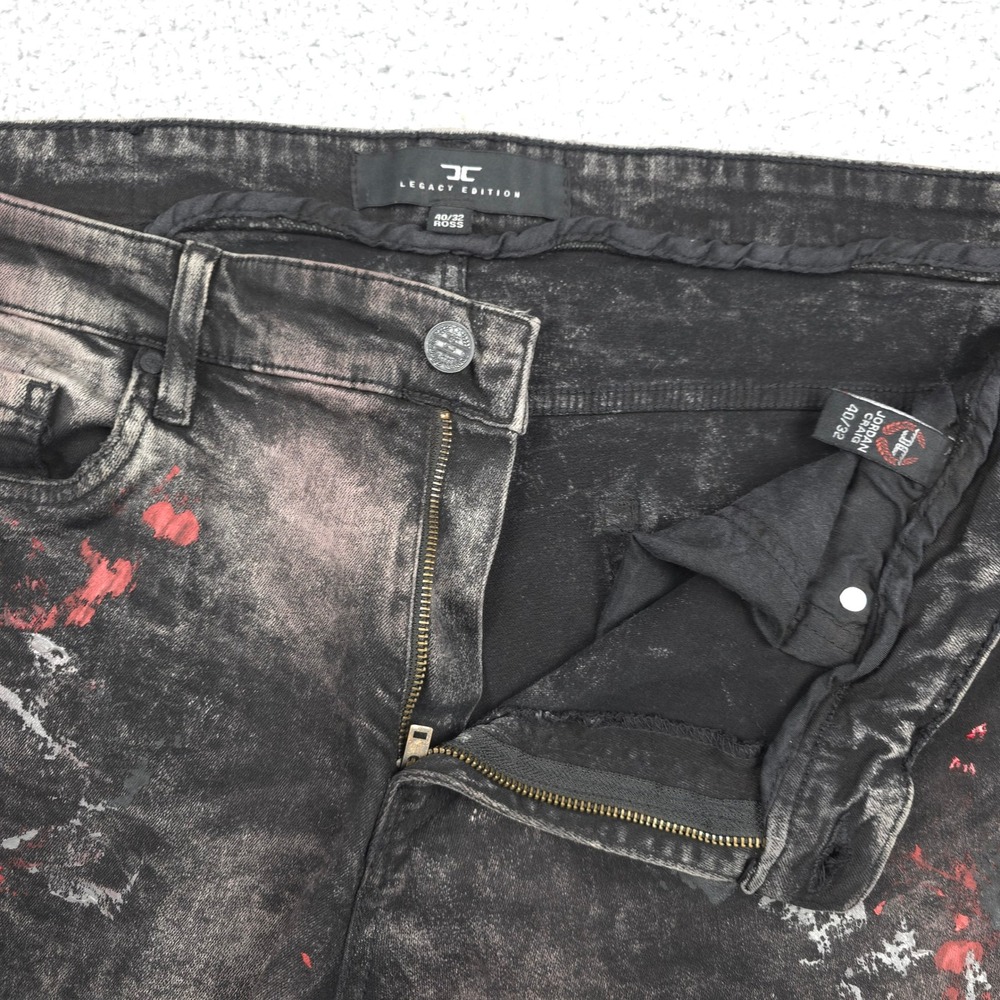 Jordan Craig Legacy Edition Ross Vegas Distressed Jeans Rhinestone‎ 40/32